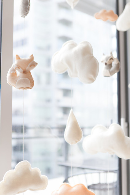 Winter fox baby shower