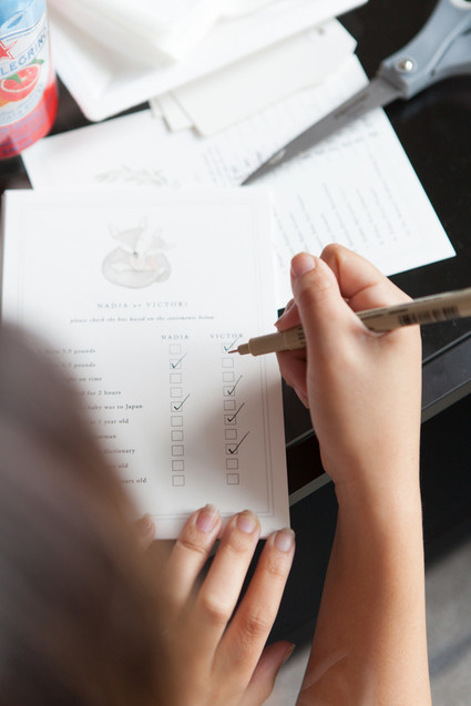 Winter fox baby shower