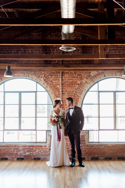 Modern industrial wedding