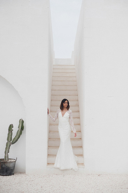 Alexandra Grecco bridal collection at Masseria Moroseta Inspiration