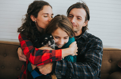 Farmhouse holiday family photos