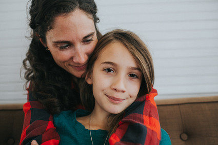 Farmhouse holiday family photos