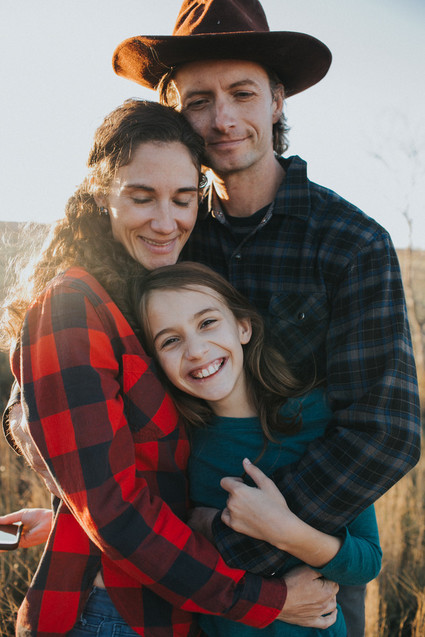 Farmhouse holiday family photos