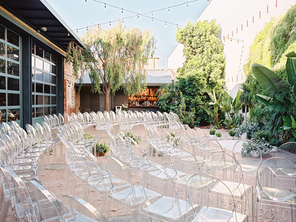 Modern LA wedding
