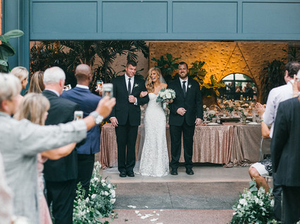 Modern LA wedding