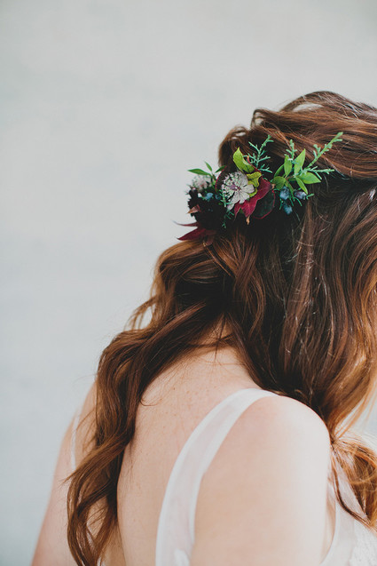 Floral hairpiece