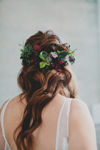 Floral hairpiece