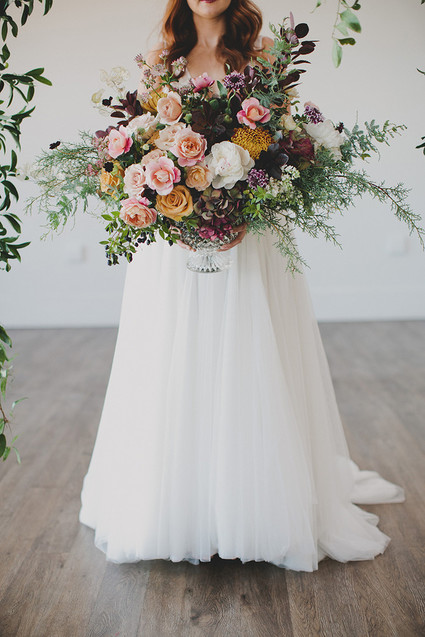 Winter wedding flowers
