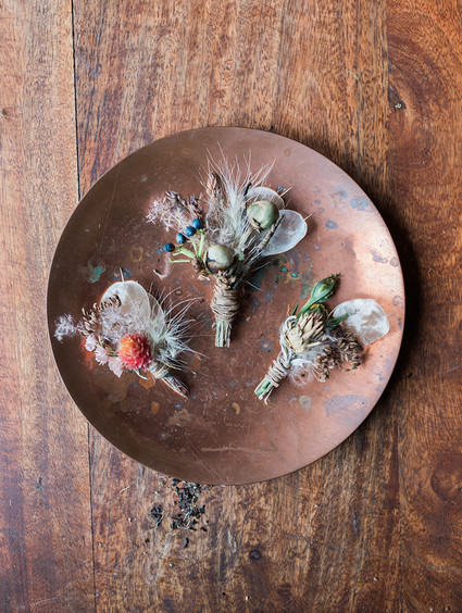 Indigo coastal wedding inspiration