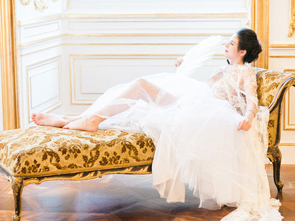 Elegant Marie Antoinette inspired wedding