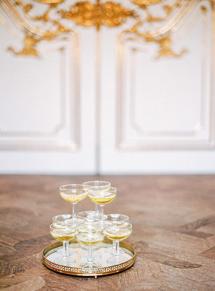 Champagne tower