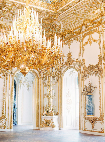 Elegant Marie Antoinette inspired wedding