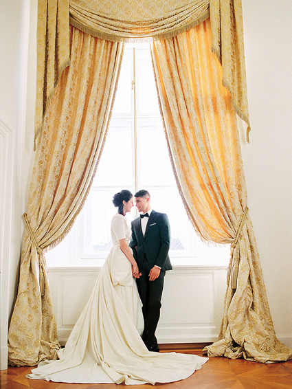 Elegant Marie Antoinette inspired wedding