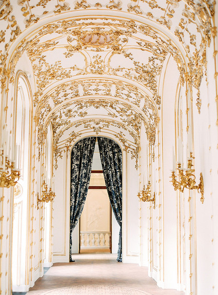 Elegant Marie Antoinette inspired wedding