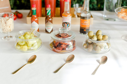 Bloody Mary holiday cocktail bar