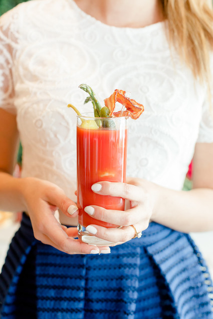 Bloody Mary holiday cocktail bar
