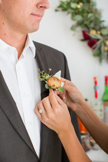 Retro holiday fondu party