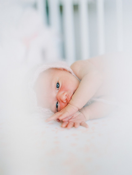 cozy winter newborn photos
