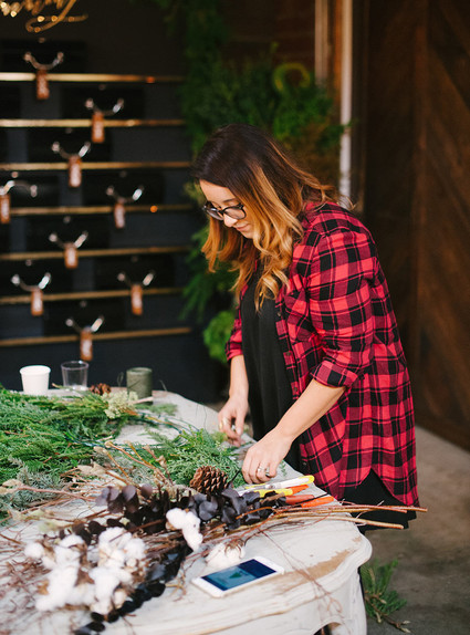 wreath making workshop Inspiration