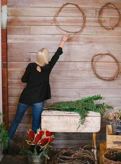 wreath making workshop