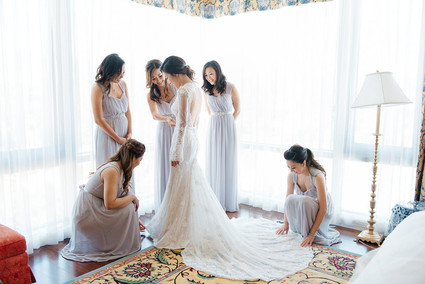 Elegant wedding dress