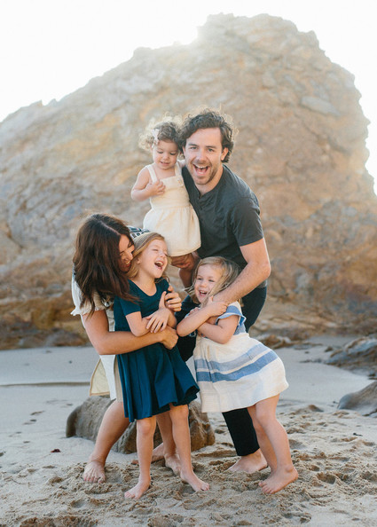 Beach family photos by Nicki Sebastian