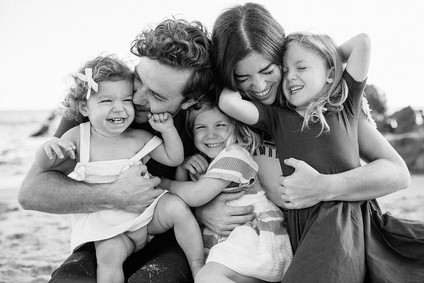 Beach family photos by Nicki Sebastian