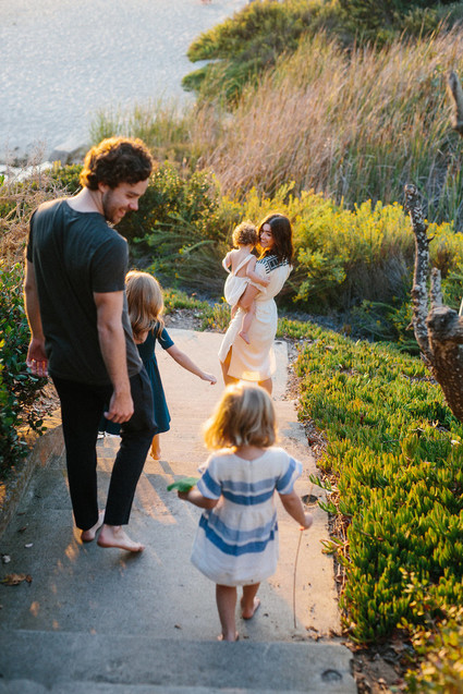 Beach family photos by Nicki Sebastian