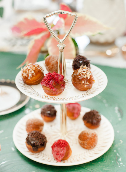 festive donut holes