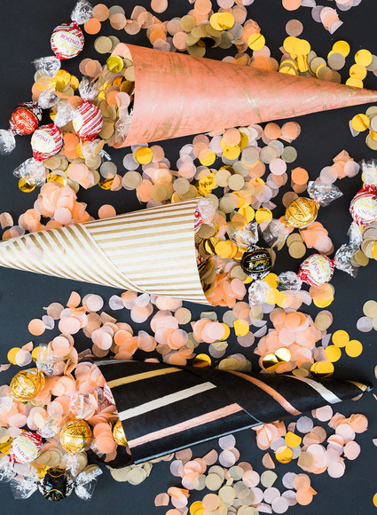 Lindt chocolate cones