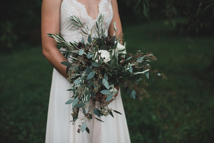 Rustic bridal bouquet