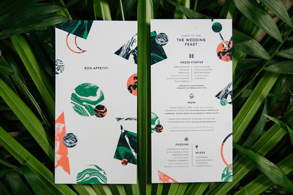 Tropical wedding ideas