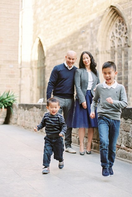 Barcelona family photos