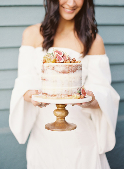 Fig wedding cake