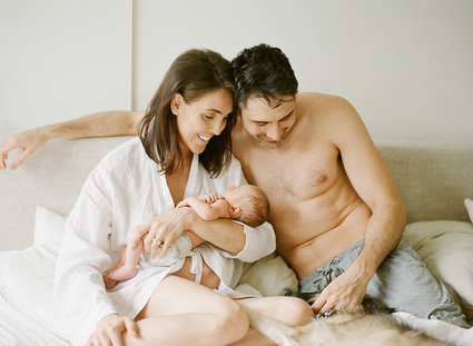 Natural light newborn photos in Vancouver