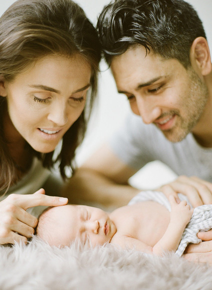 Natural light newborn photos in Vancouver