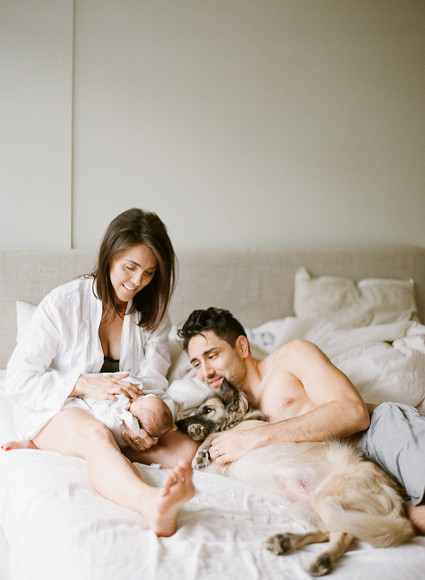 Natural light newborn photos in Vancouver