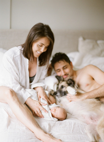 Natural light newborn photos in Vancouver