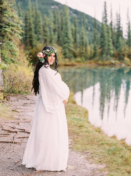 Calgary Mountain maternity photos