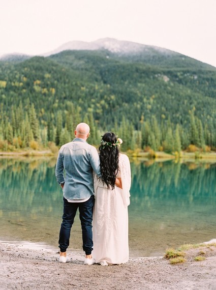 Calgary Mountain maternity photos