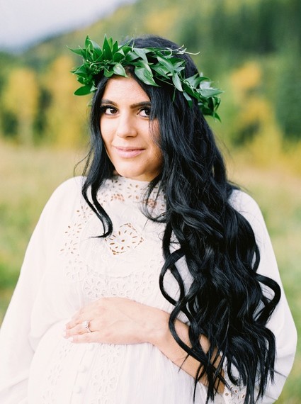 Calgary Mountain maternity photos