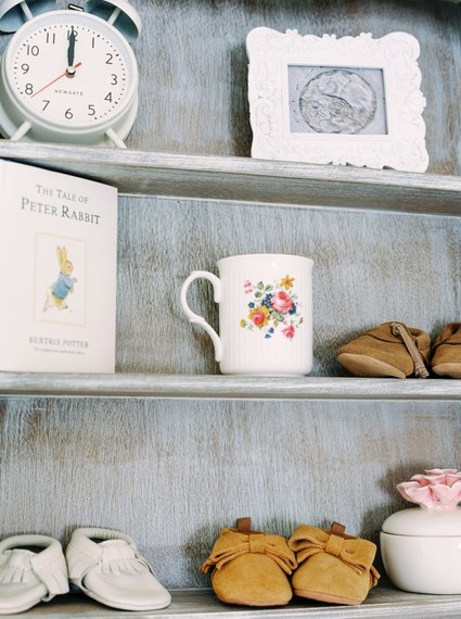 Floral shabby chic vintage nursery