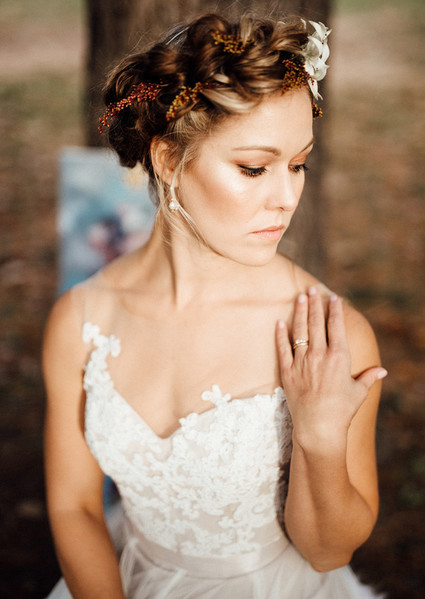 Braided hairstyle