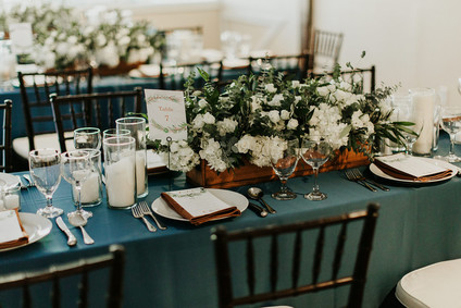 Modern garden inspired wedding