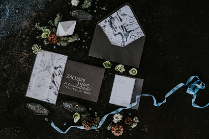 Winter wedding invitations