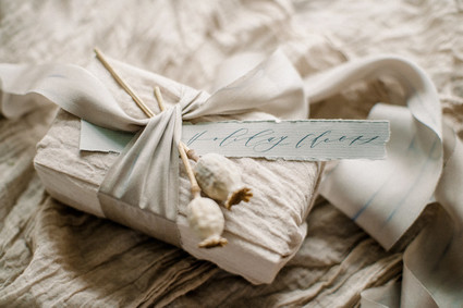 Organic gift wrapping inspiration