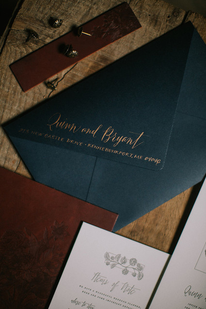 Winter wedding invitations