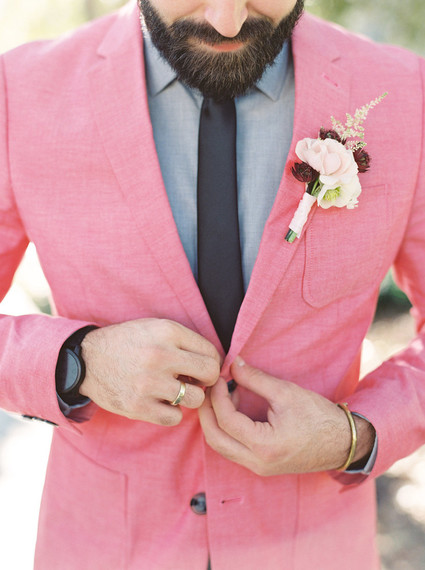 Modern groom style