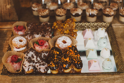 Letter donuts