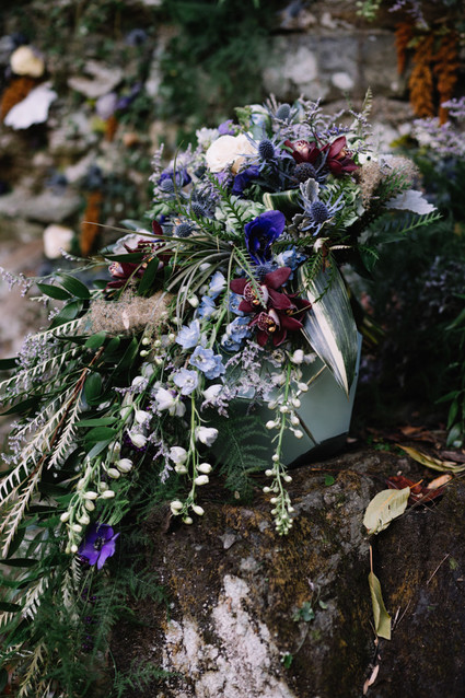 Bohemian geode wedding inspiration